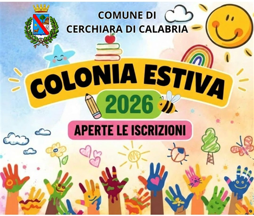 Avviso Pubblico: Iscrizioni Colonia Estiva 2026